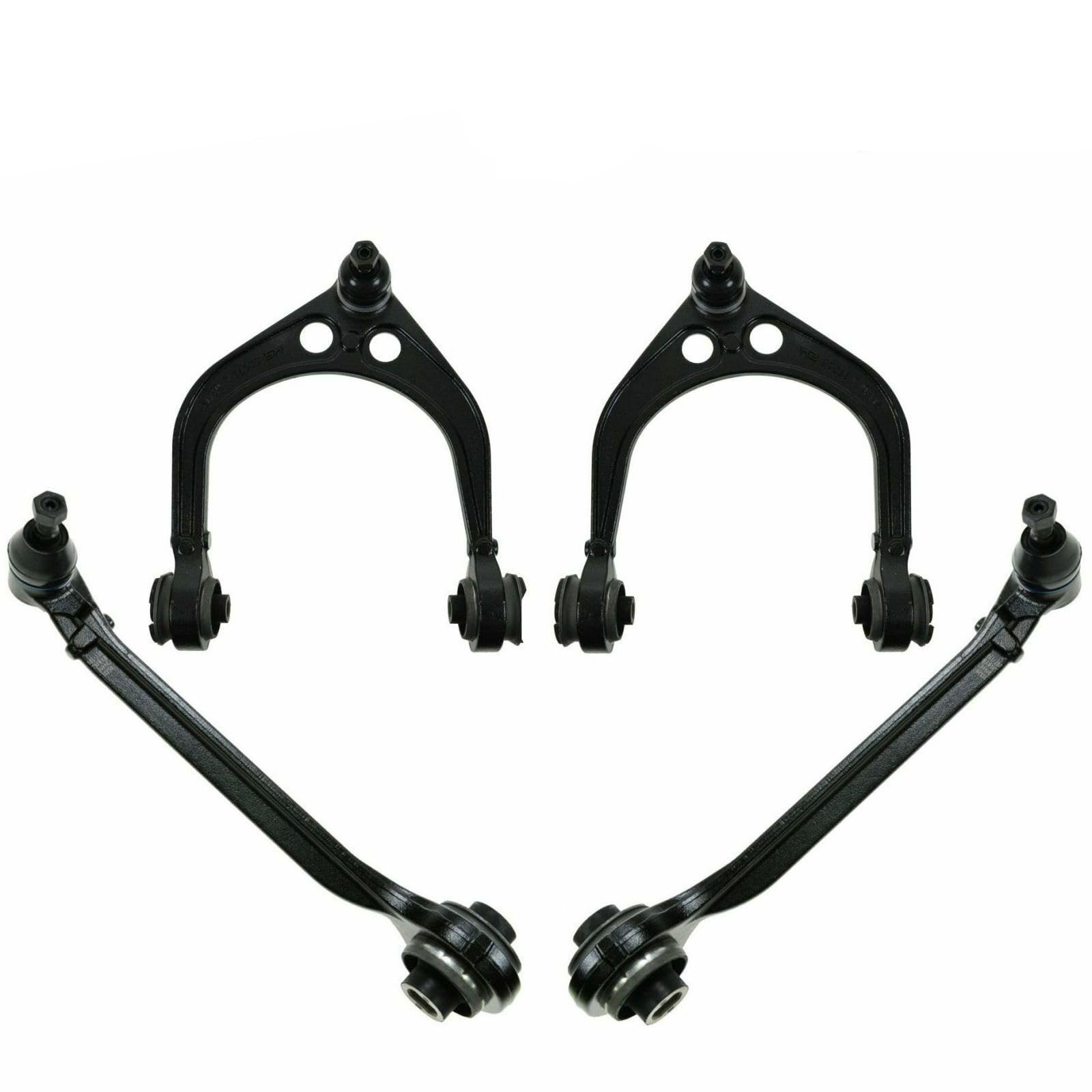4pcs Frt Upper Lower Ctrl Arm RWD Chall8-18/Chgr6-10/12-18/Mag5-8/3005-10/12-14