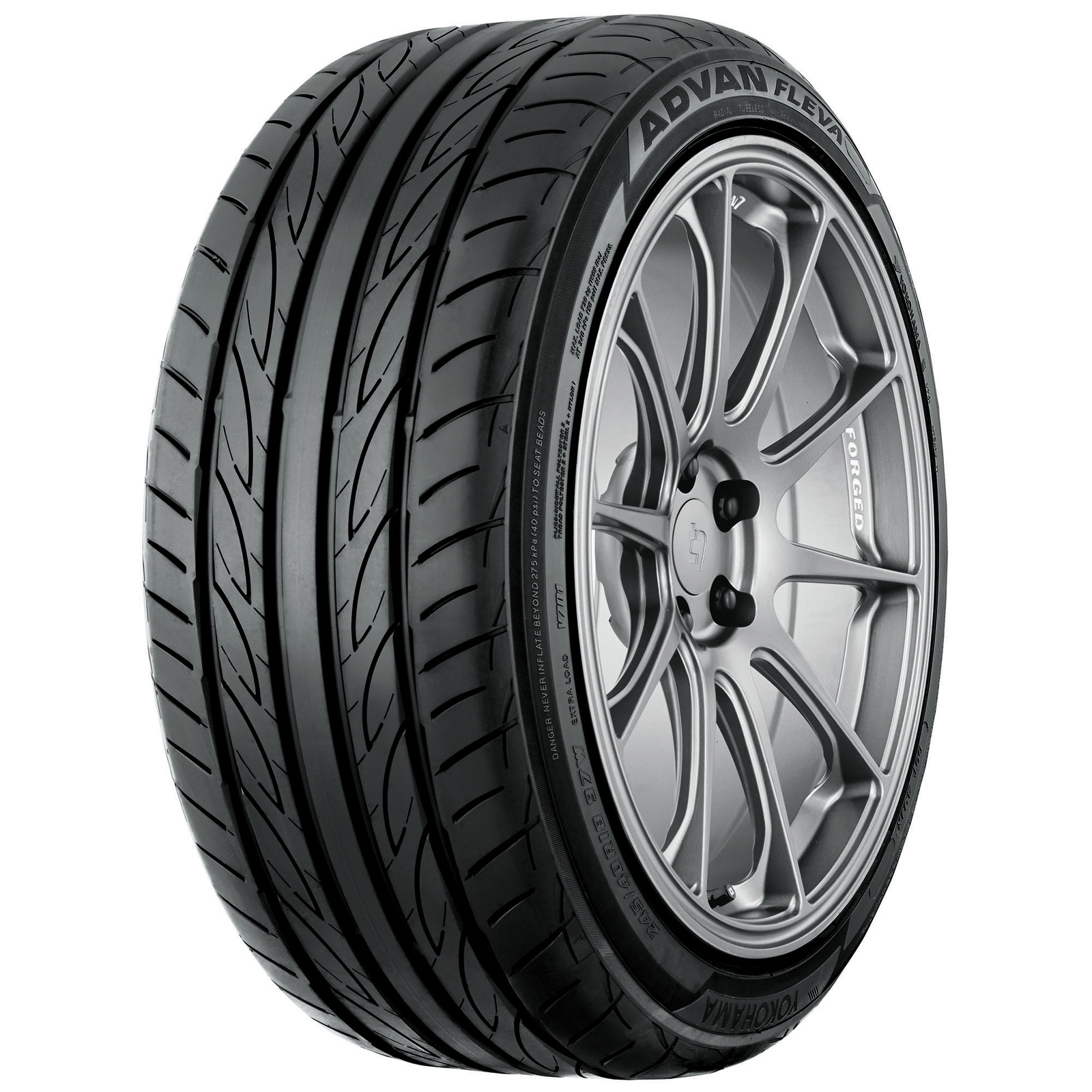 4 New Yokohama Advan Fleva V701  - 205/45r16 Tires 2054516 205 45 16