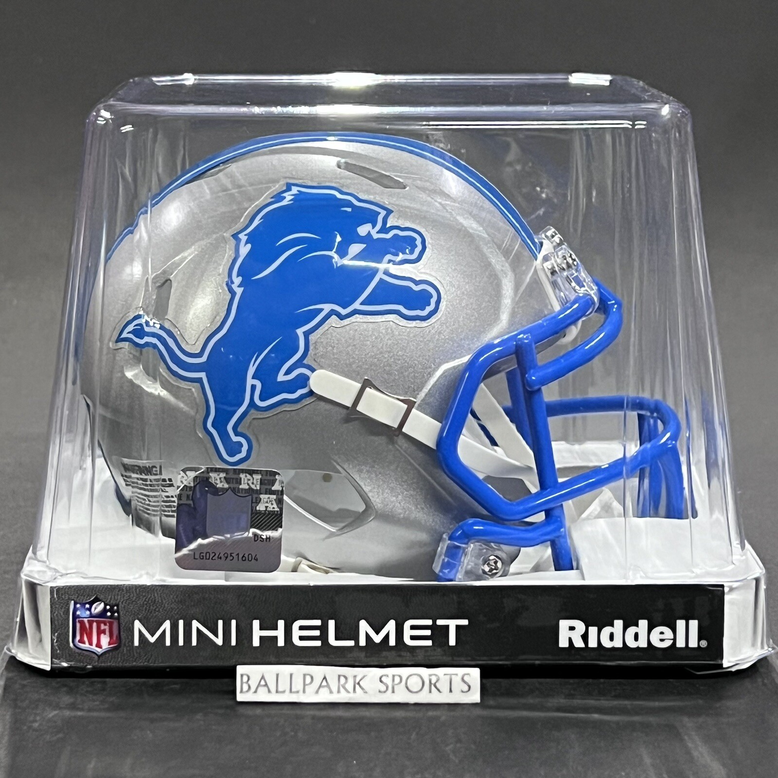 Detroit Lions Speed Mini Helmet Riddell NFL Licensed Brand New