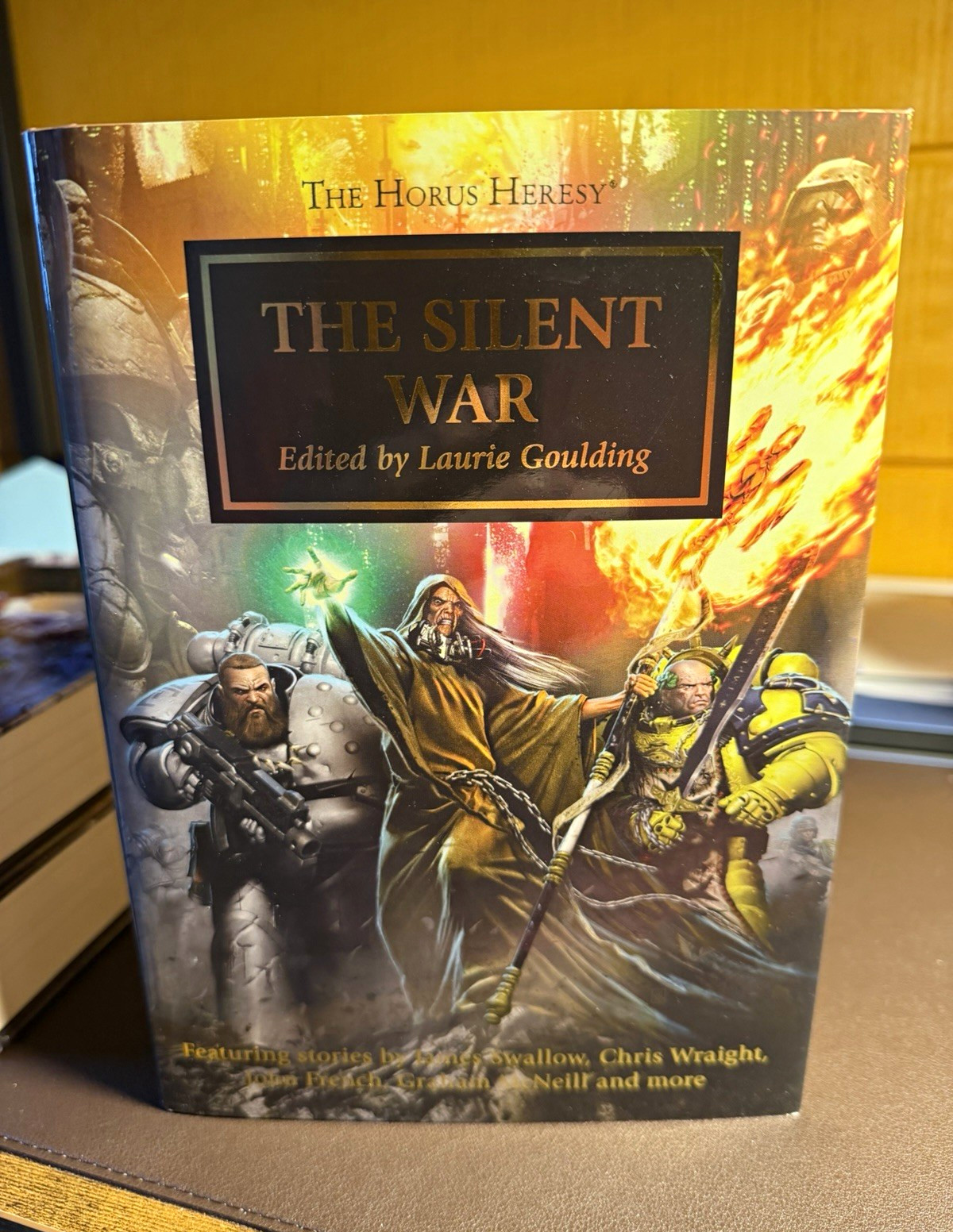 Warhammer The Horus Heresy: The Silent War by Laurie Goulding HC w/ Dust Jacket