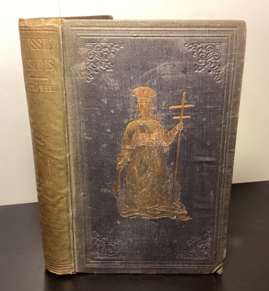 1854 Russia As It Is - Adam Gurowski - Rare Early Edition