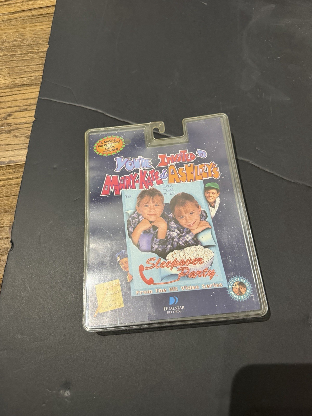 Vintage 1997 Mary-Kate & Ashley Sleepover Party Sealed Cassette Tape Dualstar