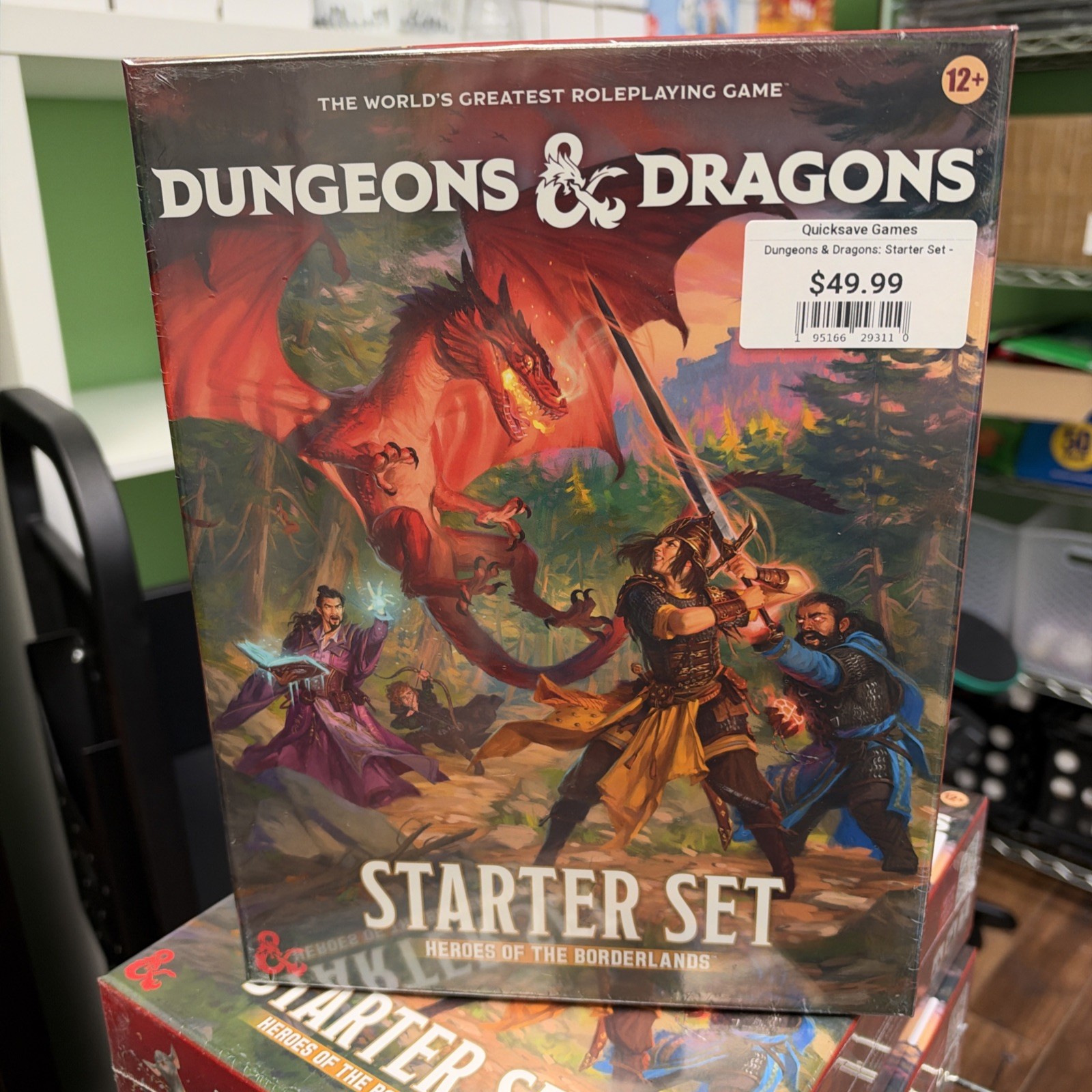 Dungeons & Dragons D&D 5.5e Starter Set - Heroes Of The Borderlands WOTC Dungeons & Dragons D&D 5.5e Starter Set - Heroes Of The Borderlands WOTC