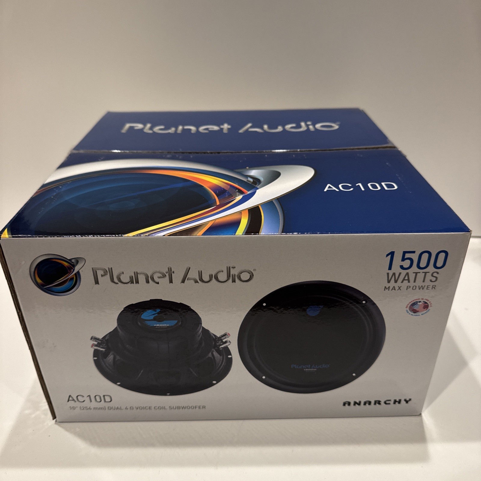 NEW Planet Audio AC10D 10 Inch 1500 Watts 4 Ohm Dual Voice Coil Car Audio Sub NEW Planet Audio AC10D 10 Inch 1500 Watts 4 Ohm Dual Voice Coil Car Audio Sub