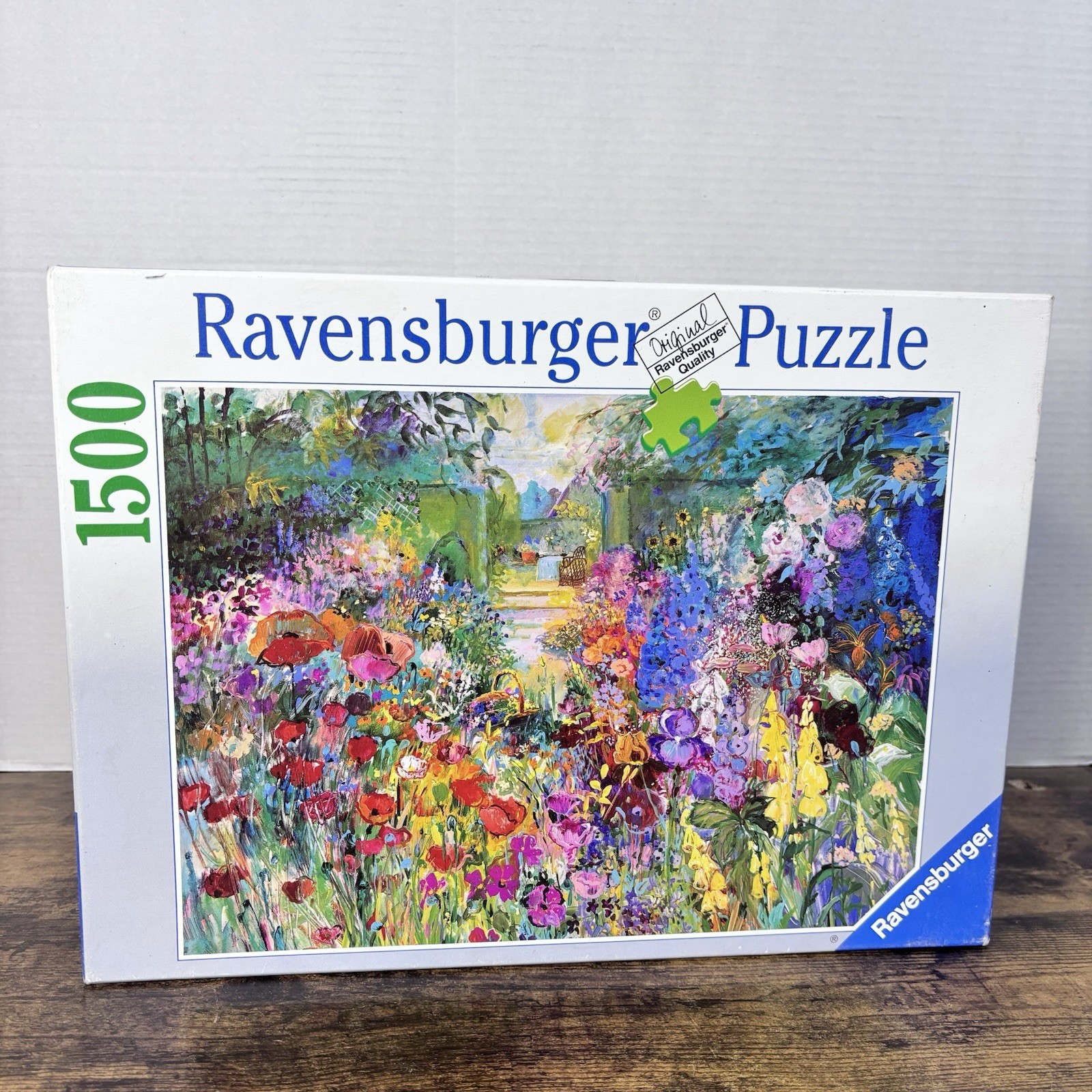 Vintage Ravensburger Summer Garden 1500 Piece Jigsaw Puzzle Helen Lea 1996 Vintage Ravensburger Summer Garden 1500 Piece Jigsaw Puzzle Helen Lea 1996