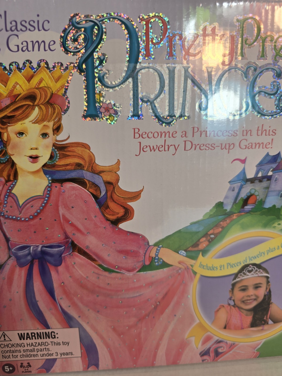 PRETTY PRETTY PRINCESS GAME Jewelry Board Game 1990's Classic NEW FACTORY SEALED