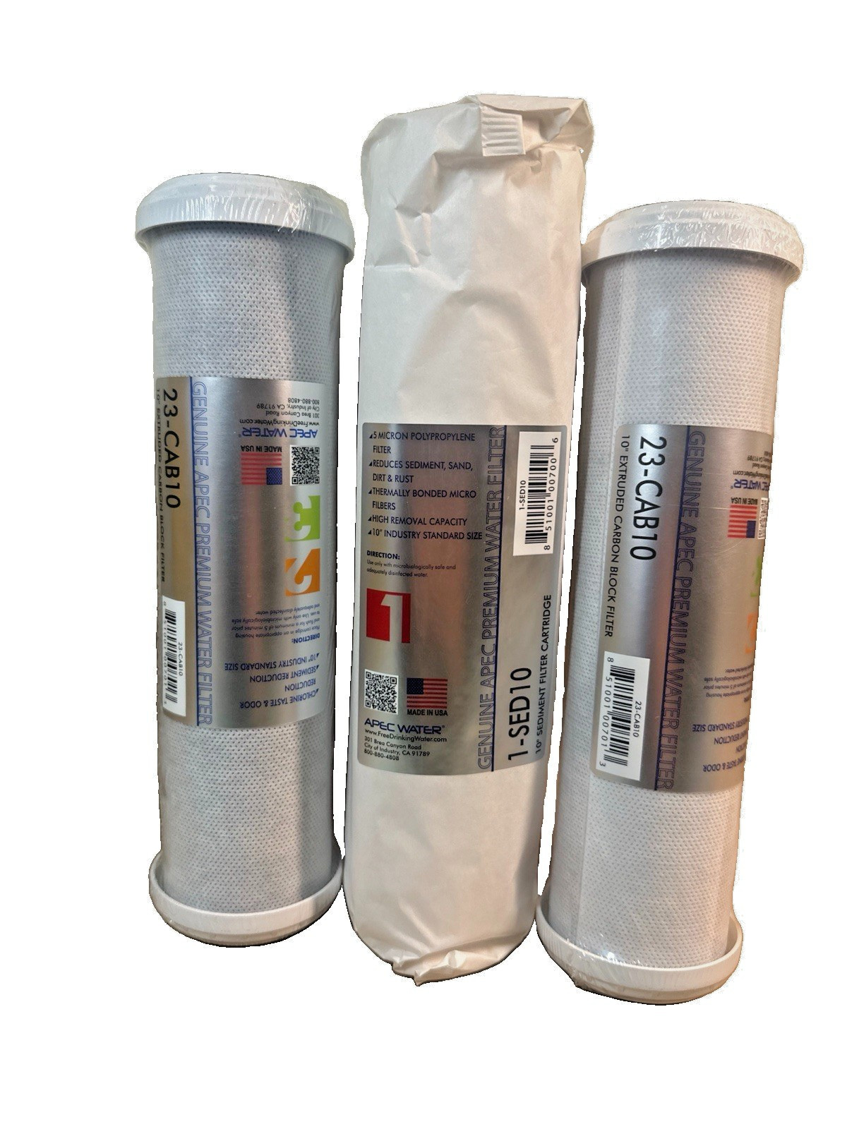 APEC US MADE Replacement Filter Set for WFS-1000 Water System (FILTER-SET) APEC US MADE Replacement Filter Set for WFS-1000 Water System (FILTER-SET)