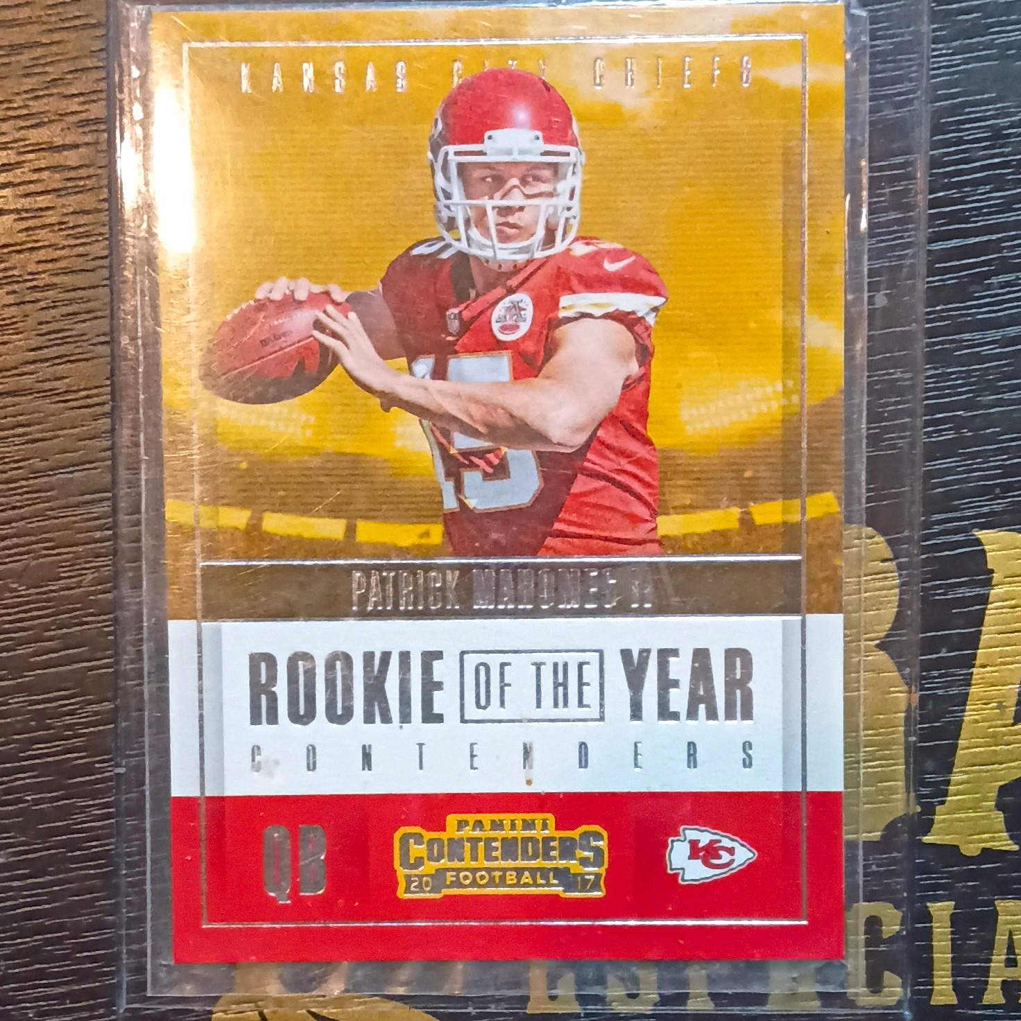 Panini 2017 Contenders Patrick Mahomes II ROY Contenders RY-3 Panini 2017 Contenders Patrick Mahomes II ROY Contenders RY-3