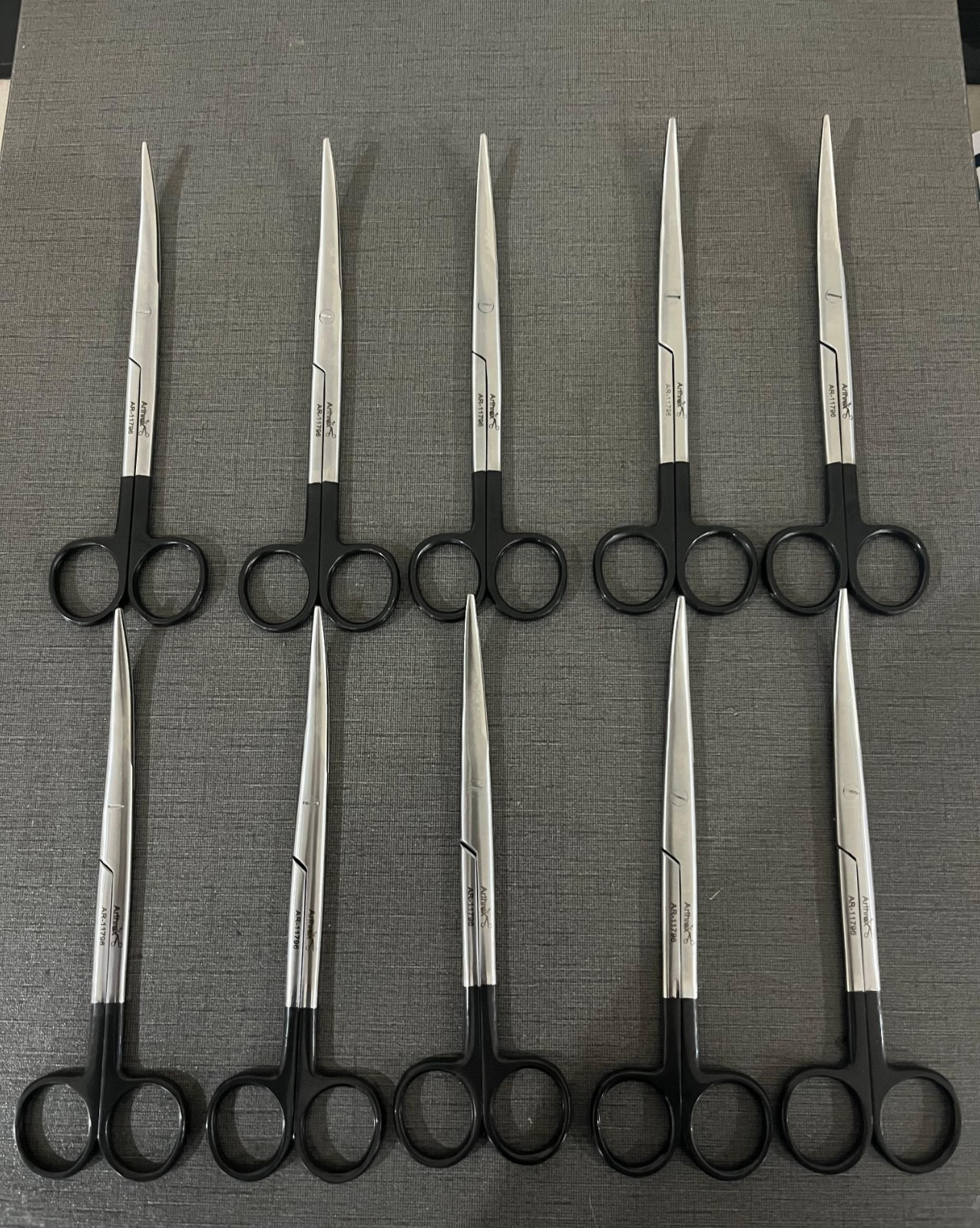 Arthrex AR-11796 FiberWire Suture Scissor Curved 6.75\