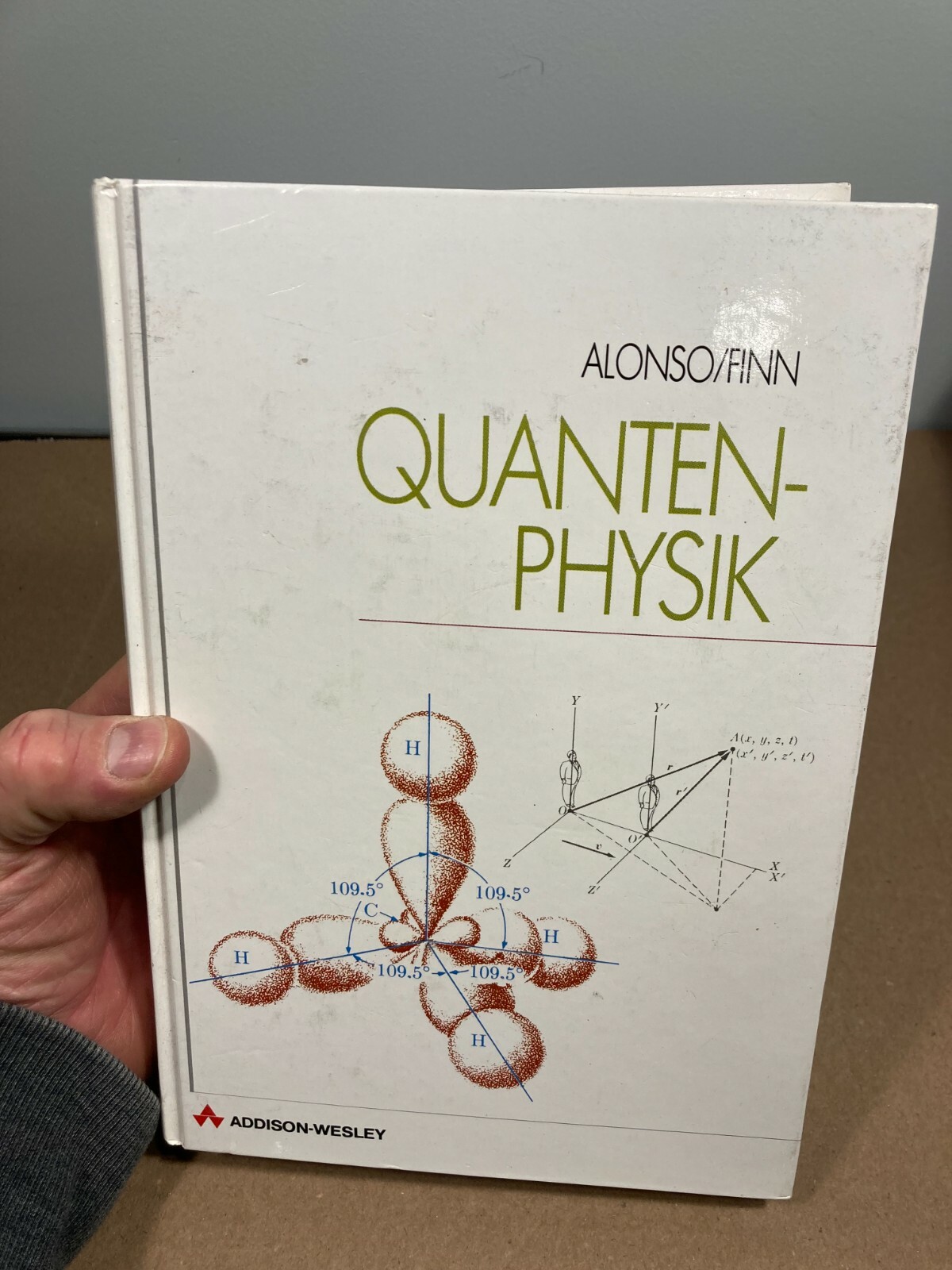 Quanten Physik Alonso Finn 1968 Addison Wesley Hardcover Quanten Physik Alonso Finn 1968 Addison Wesley Hardcover
