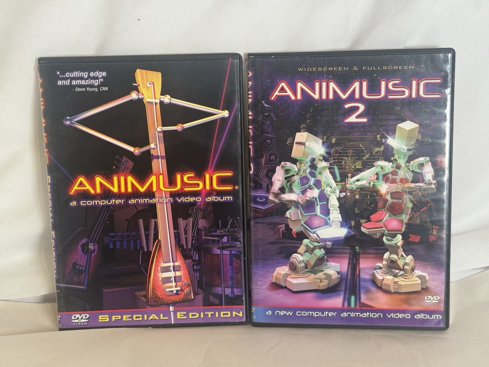 Animusic SE And 2 DVD Lot Special Edition CGI Computer Animation CIB w Inserts