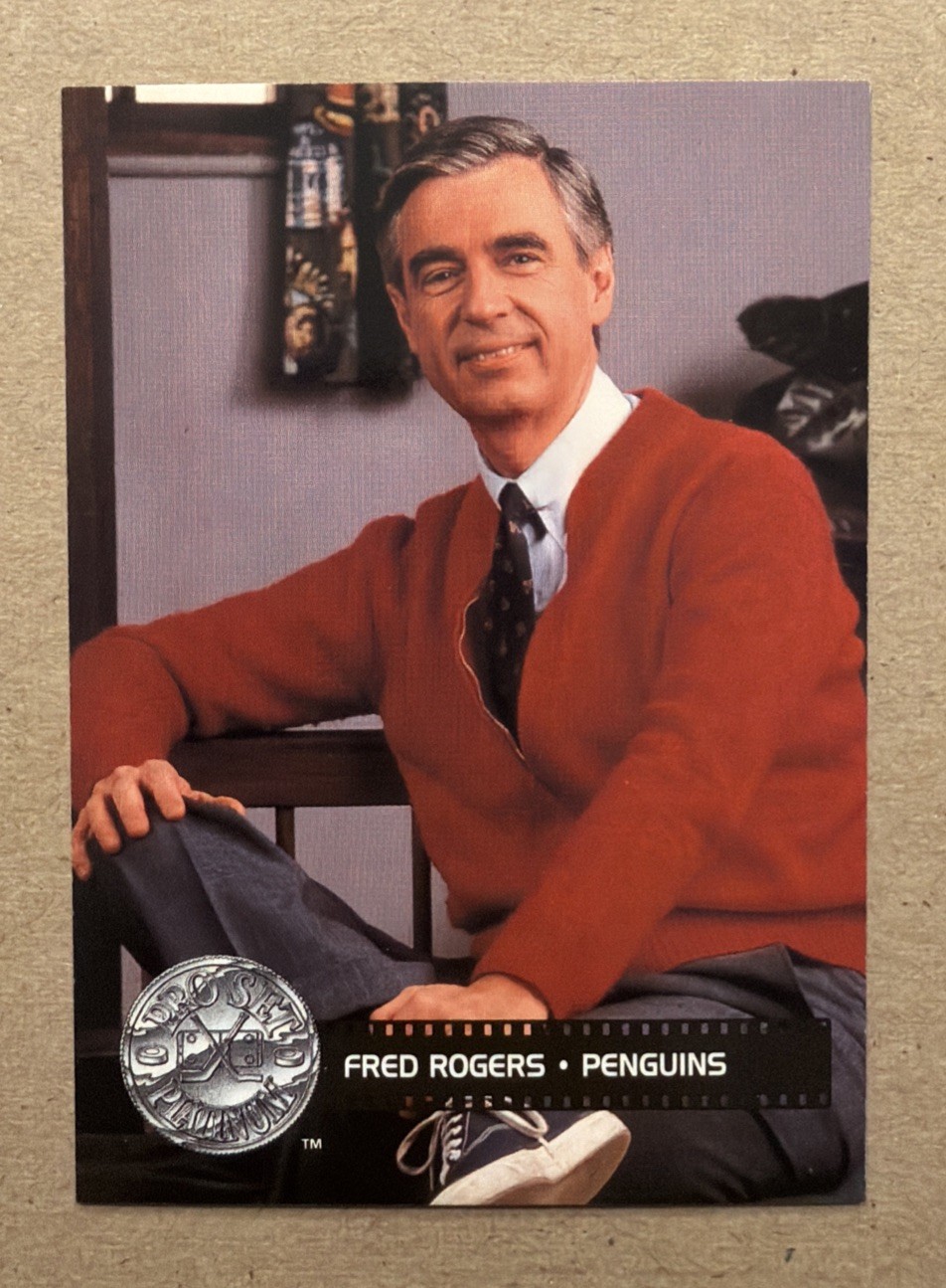1991 Pro Set Platinum Penguins Celebrity Captain Fred Rogers #297 NM