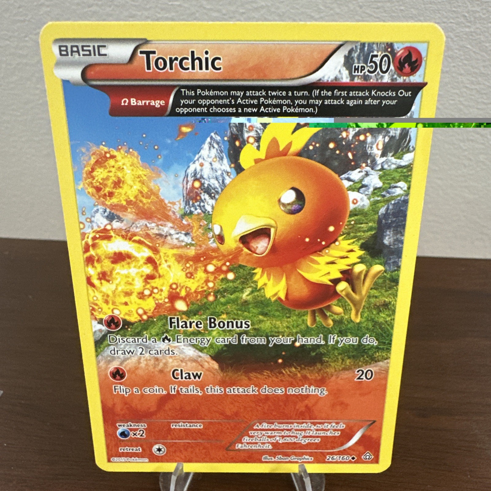Torchic (Omega) 26/160 XY - Primal Clash Regular Torchic (Omega) 26/160 XY - Primal Clash Regular