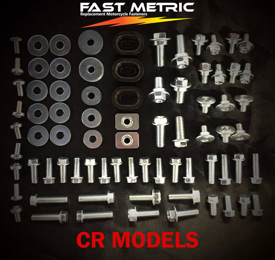 93pc BOLT KIT FOR ALL HONDA CR MODEL PLASTICS (2-STROKE)