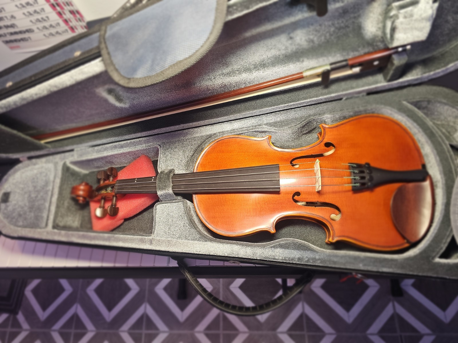 Yamaha Violin 1/4 size V-5 excellent shape Case and Accessories Studio inventory