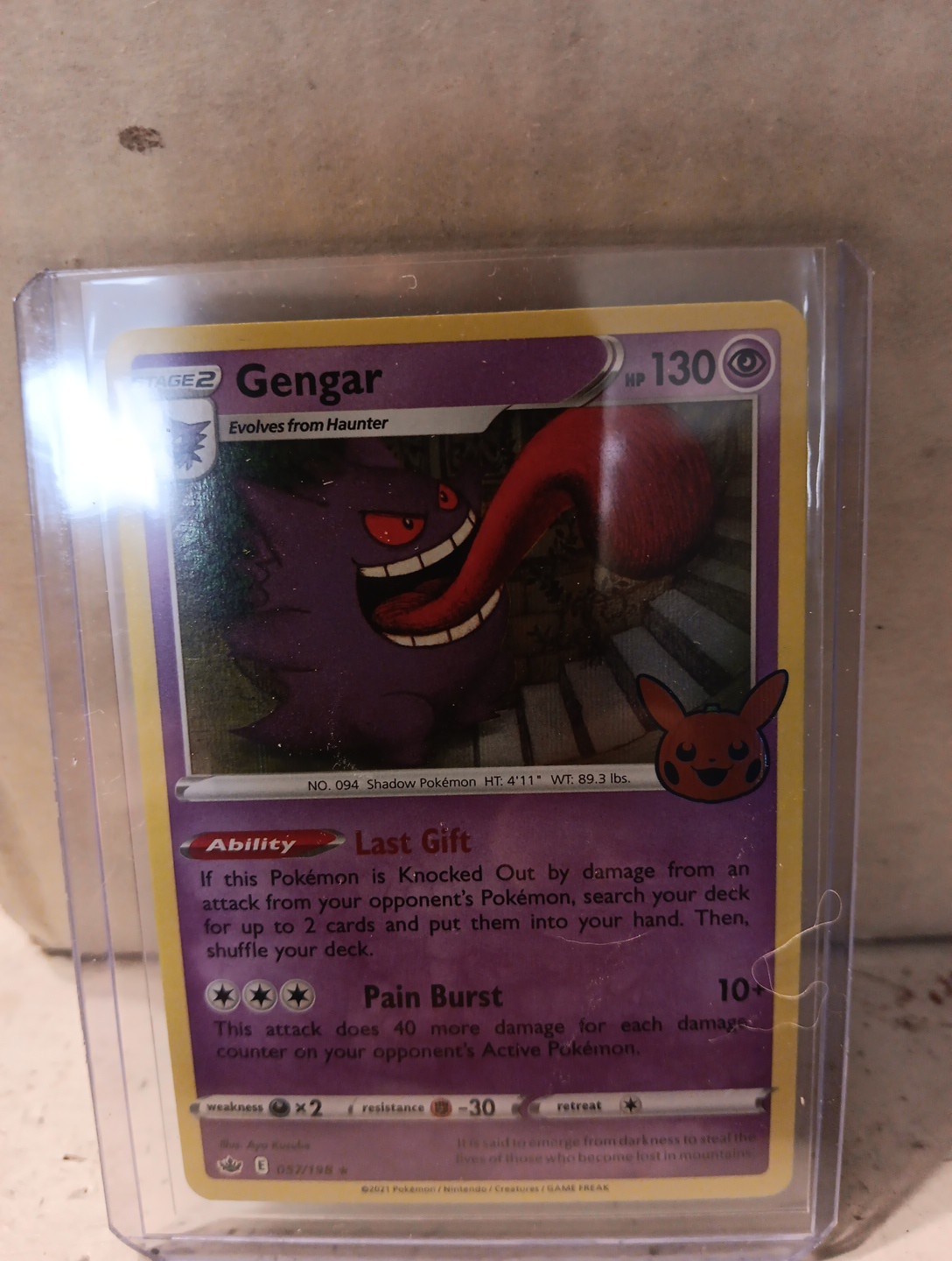 POKEMAN  GENGER # 130 FOIL