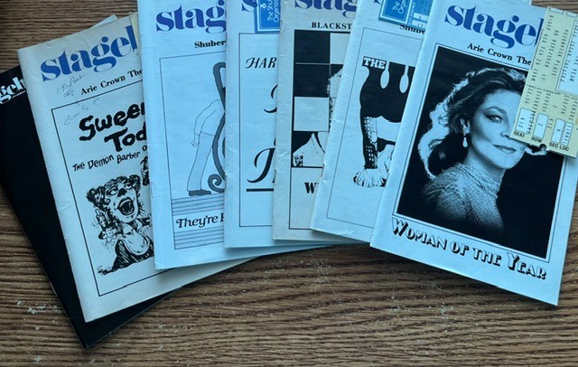 1980\'s Chicago Stagebills (7) L.Bacall Woman of the Year, Lansbury Sweeney Todd 