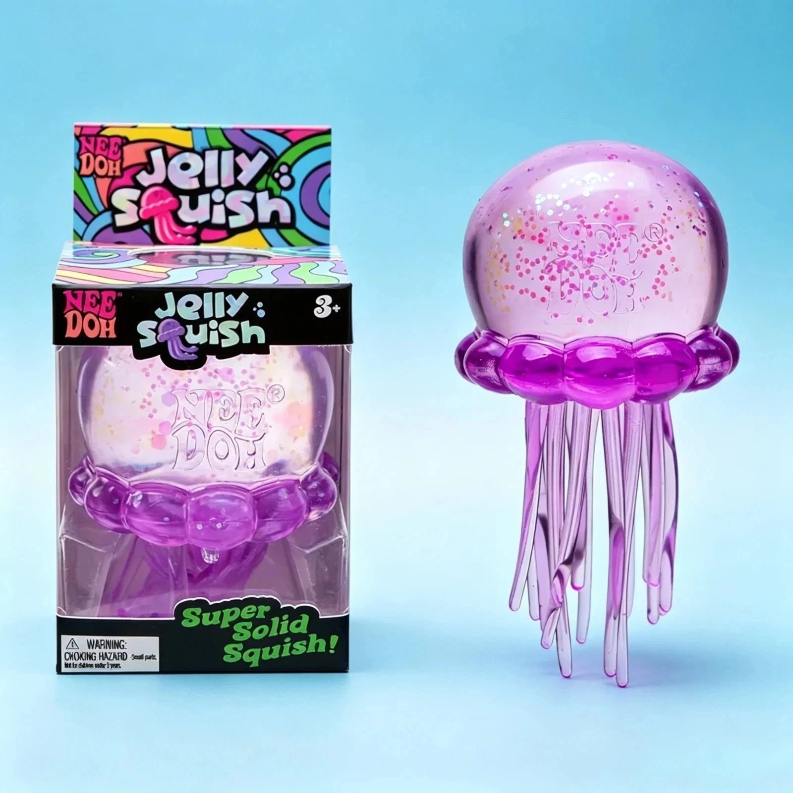 Nee Doh Jellyfish Jelly Squish Stress Toy Fidget Squeeze NeeDoh Trending Special Nee Doh Jellyfish Jelly Squish Stress Toy Fidget Squeeze NeeDoh Trending Special