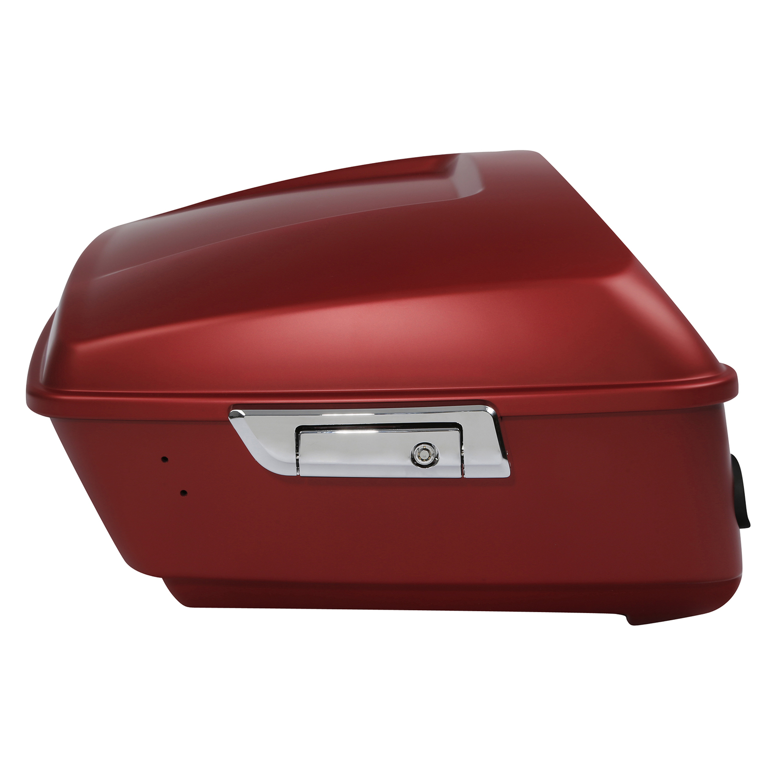 King Trunk Fit For Harley Touring Road Street Glide 2014-2026 Wicked Red Denim