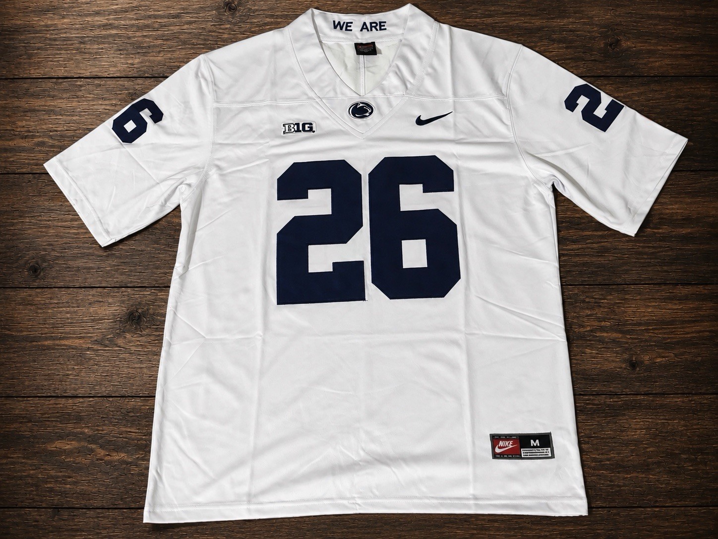 NEW Saquan Barkley Penne State Jersey Ships Fast