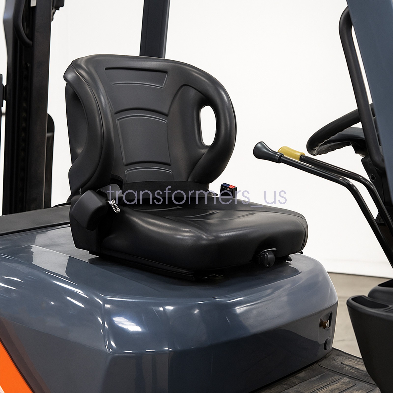 MOLDED FOR TOYOTA FORKLIFT SUSPENSION SEAT W/ SEATBELT & SWITCH PREMIUM QUALITY
