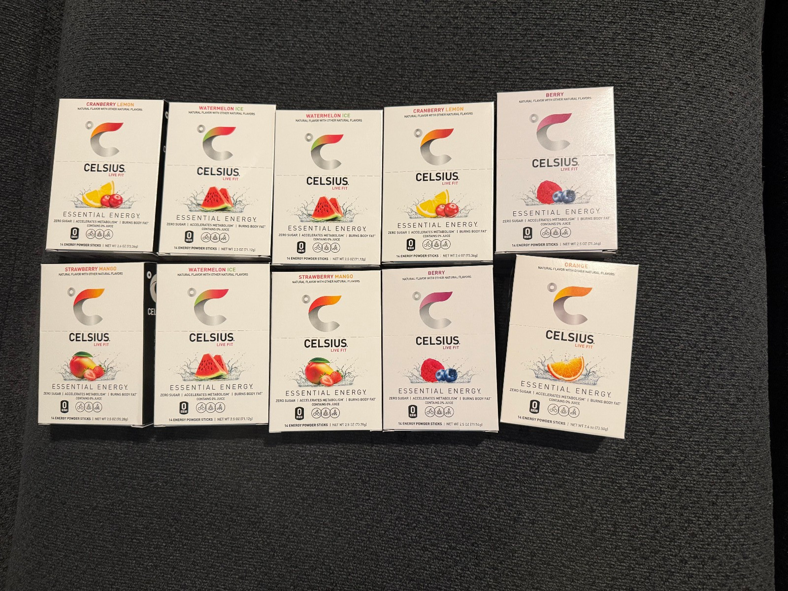 Celsius Essential Energy Zero Sugar Asst Flavors 140 Energy Powder Sticks
