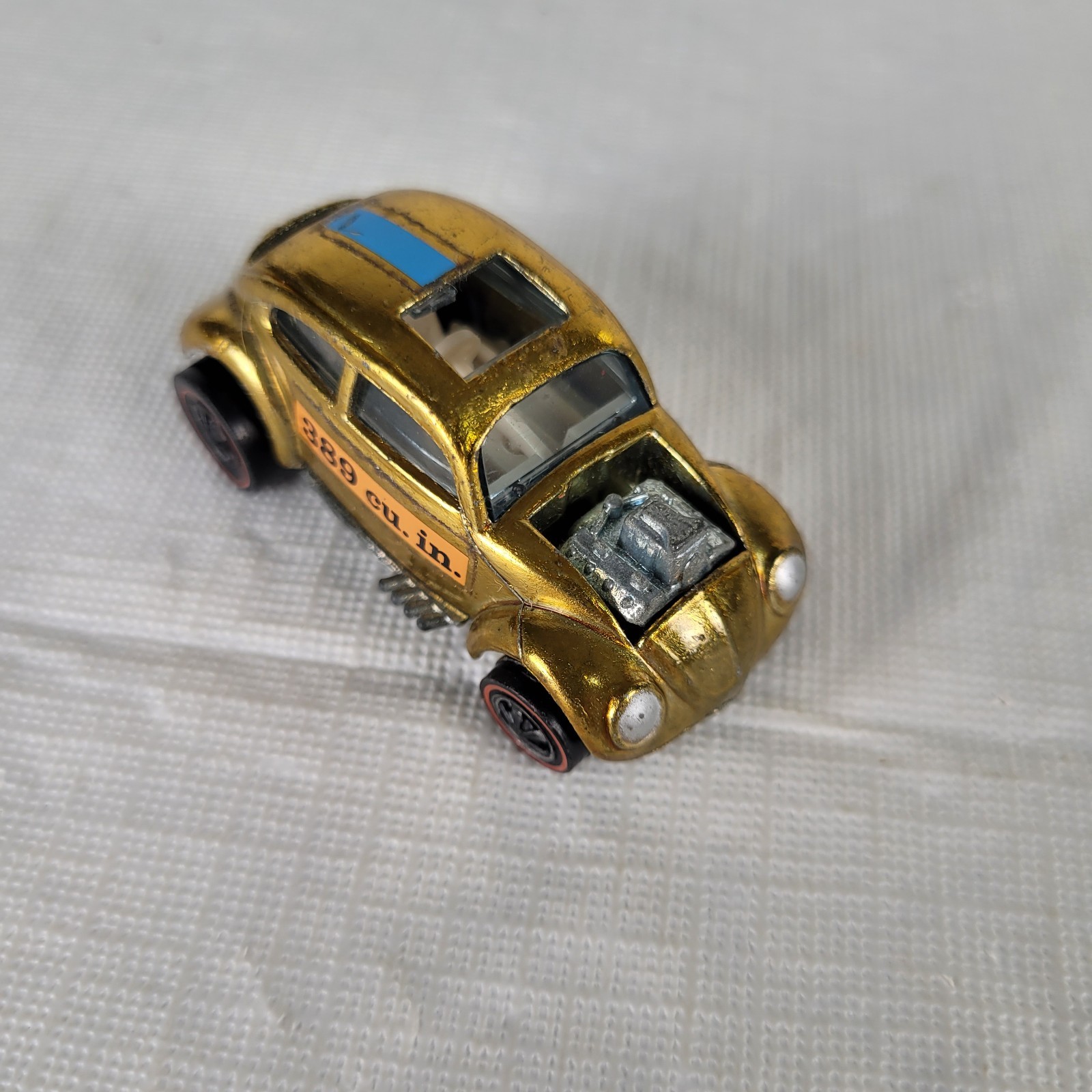 Vintage Mattel Hot Wheels Redline 1967 Volkswagen Custom Gold Hong Kong Vintage Mattel Hot Wheels Redline 1967 Volkswagen Custom Gold Hong Kong