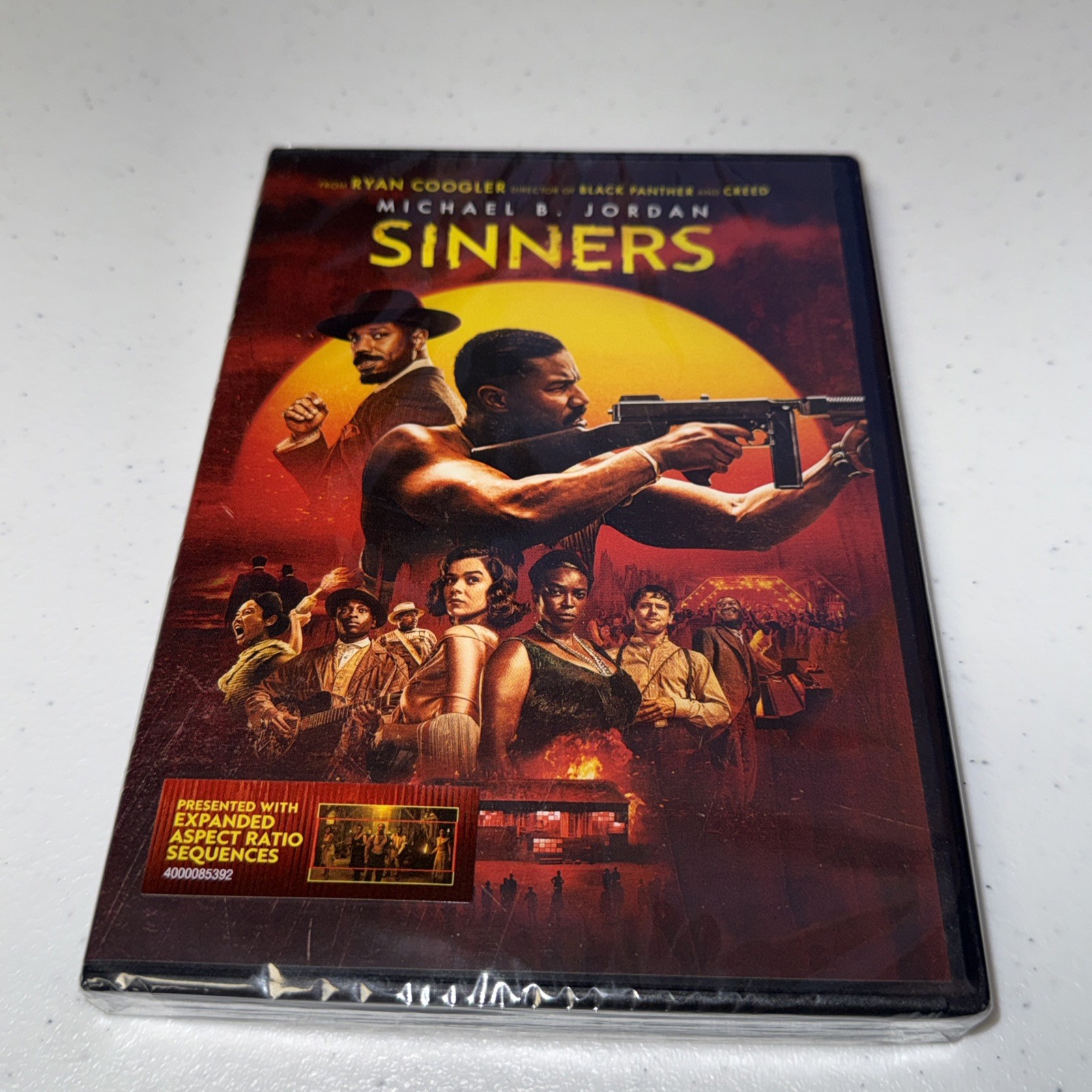 Sinners DVD NEW Michael B Jordan Brand New 2025 Sinners DVD NEW Michael B Jordan Brand New 2025