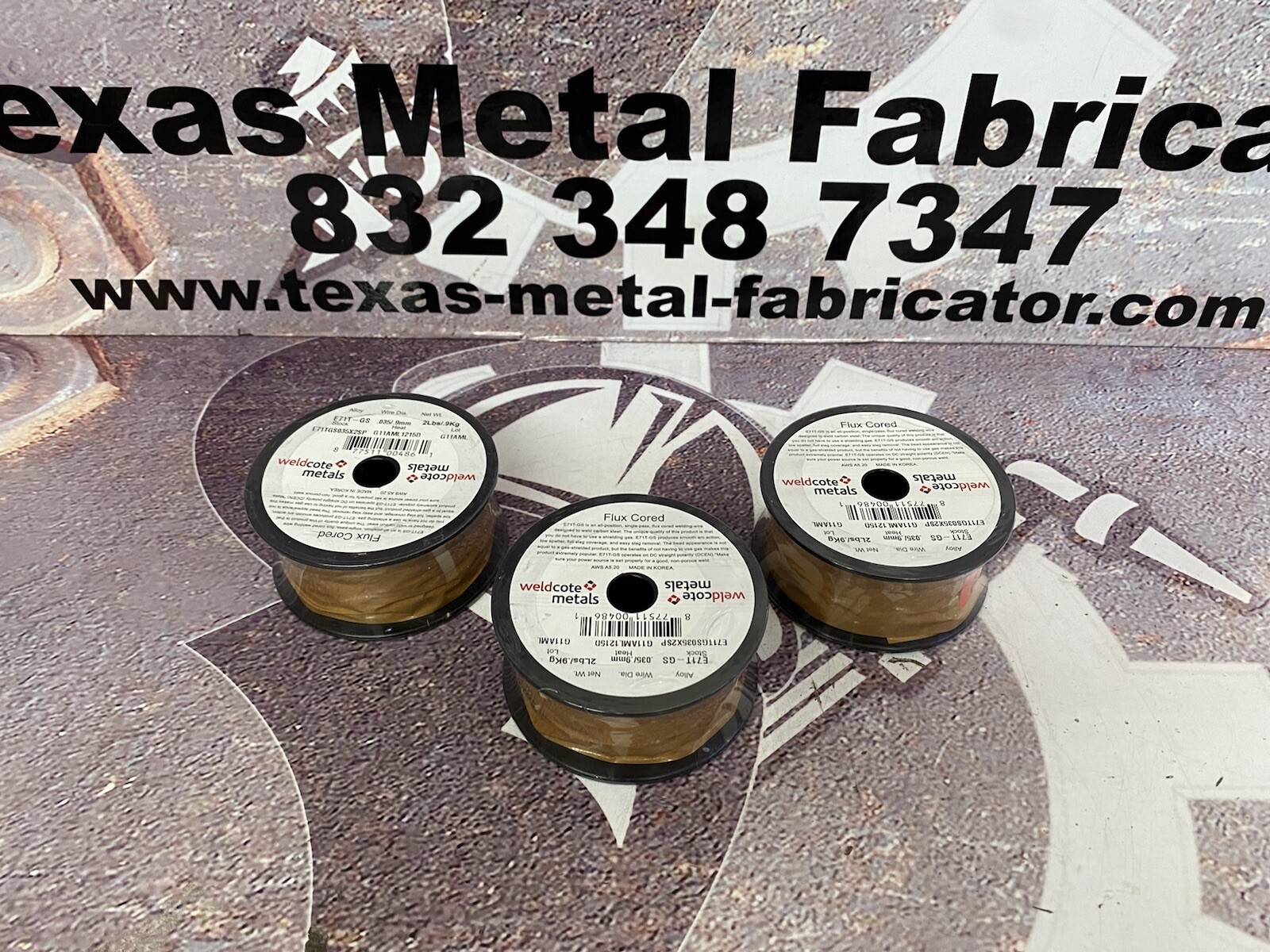 WeldCote Metals E71TGS035X2SP Carbon Steel Flux Cored .035”/.9mm 2Lbs Qty 3 WeldCote Metals E71TGS035X2SP Carbon Steel Flux Cored .035”/.9mm 2Lbs Qty 3