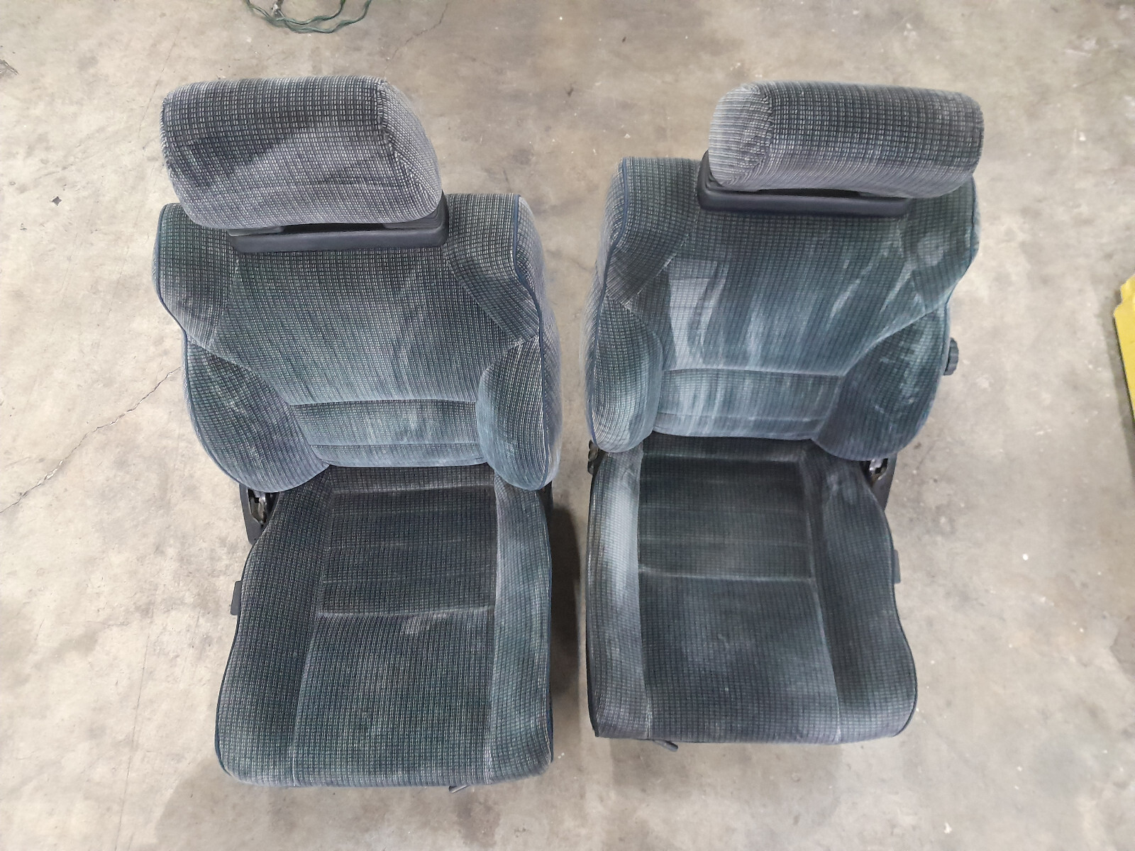 Toyota MR2 AW11 4AGE 1.6L OEM Seats PAIR Seat RAILS  BUCKET 1985 1986 1987 1988