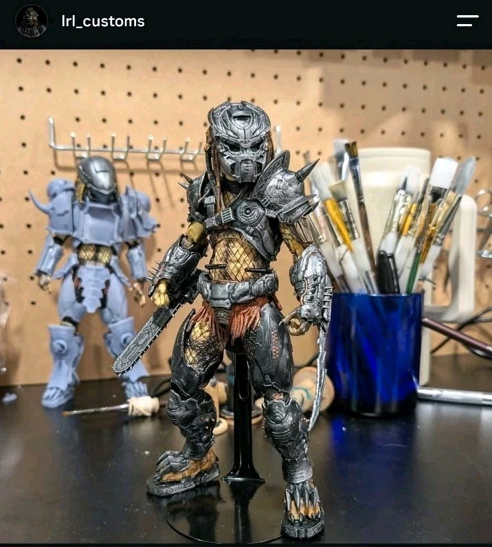 Custom Neca scale Predator X Doom Armor set UNPAINTED Custom Neca scale Predator X Doom Armor set UNPAINTED