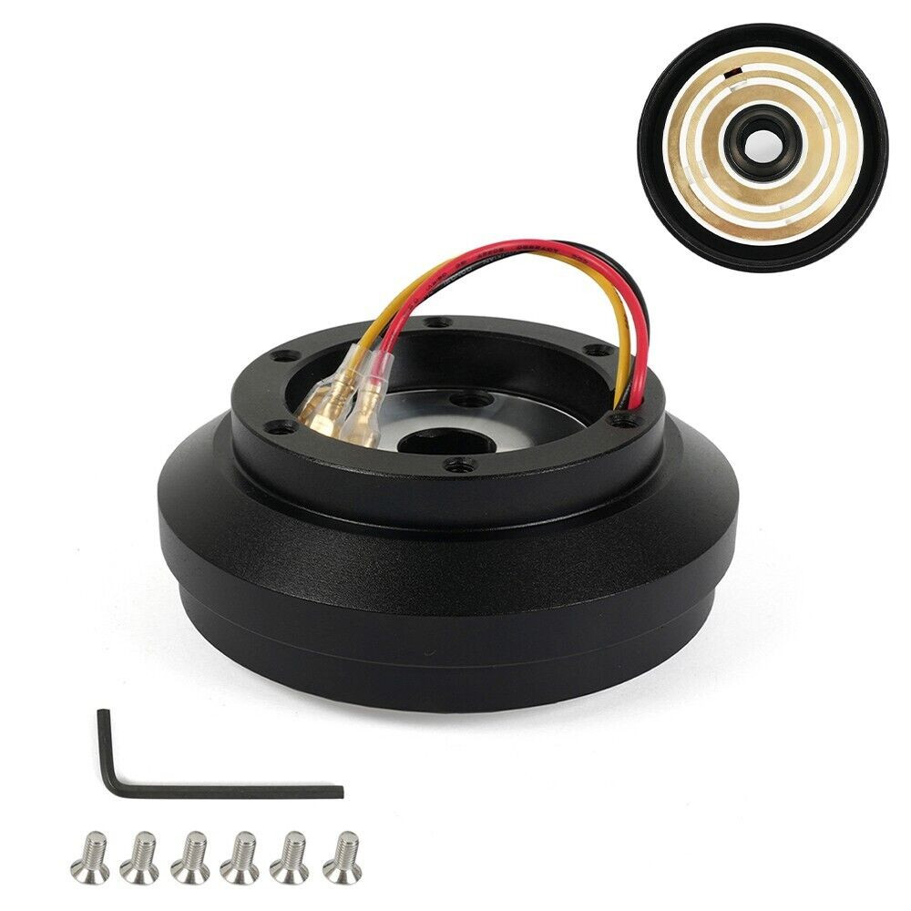 New Steering Wheel 6-Hole Short Thin HUB Adapter Kit 174H For Ford Mustang 84-04
