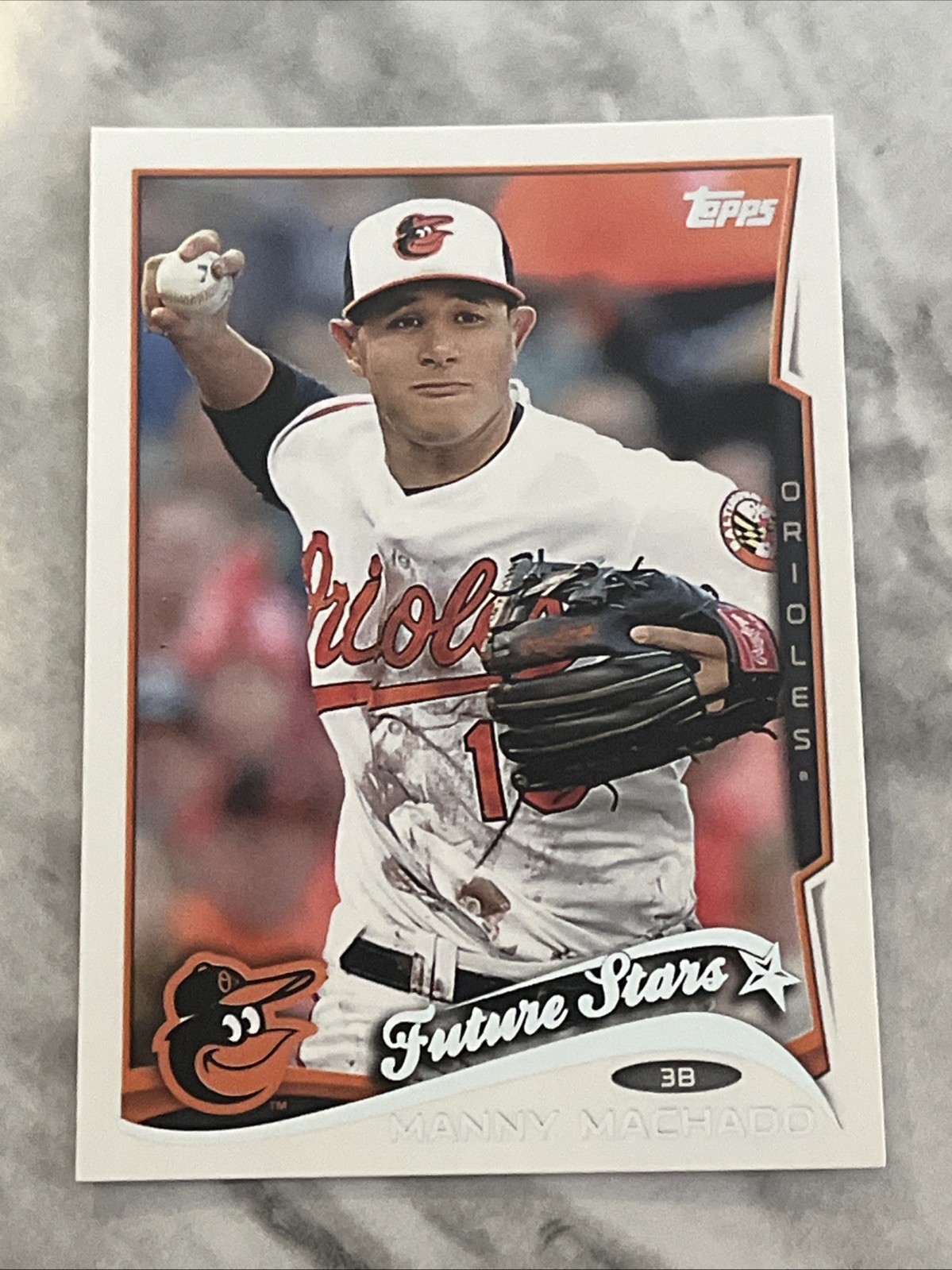 2014 Topps Manny Machado #24 Future Stars Rookie Orioles Padres
