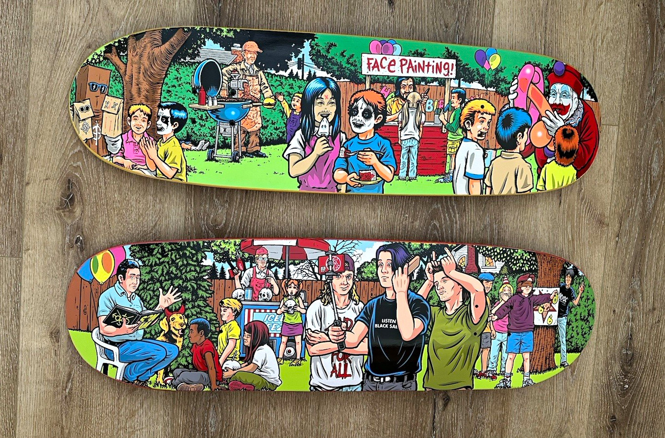Strangelove / Paisley Skateboards Serial Party Signed Sean Cliver Strangelove / Paisley Skateboards Serial Party Signed Sean Cliver