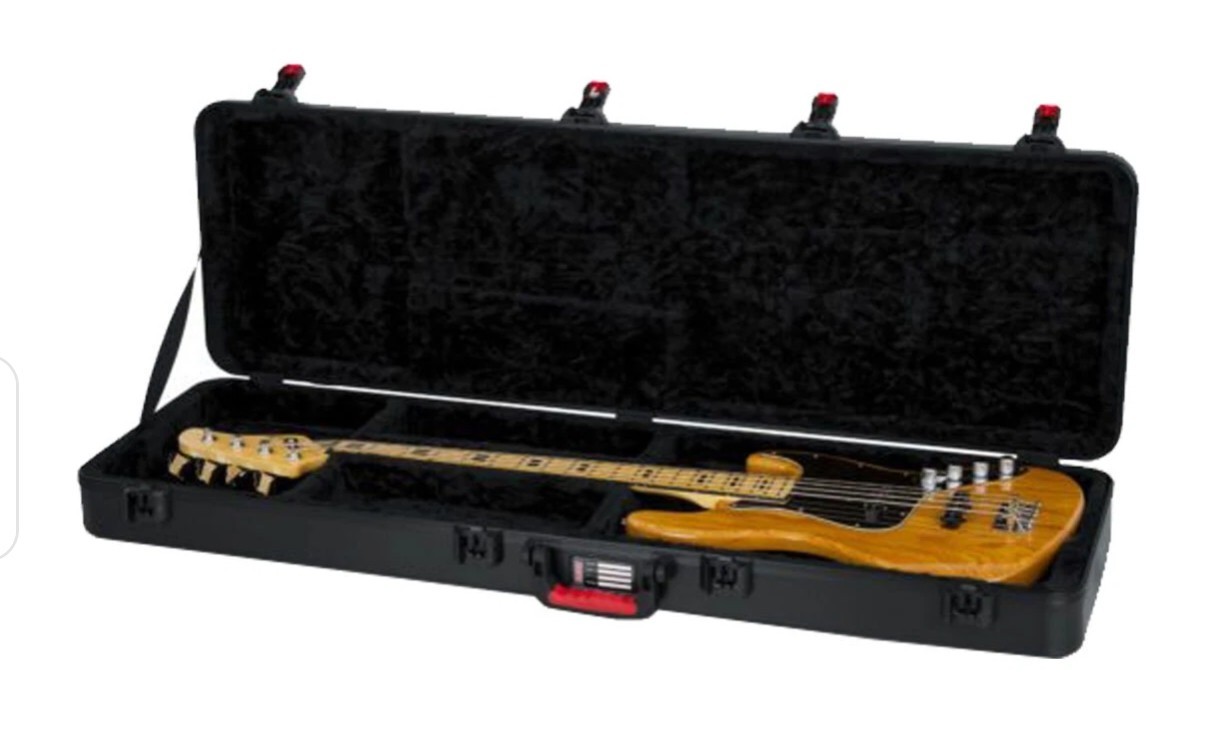 Gator Cases GTSA-GTRBASS TSA ATA Molded Bass Guitar Case