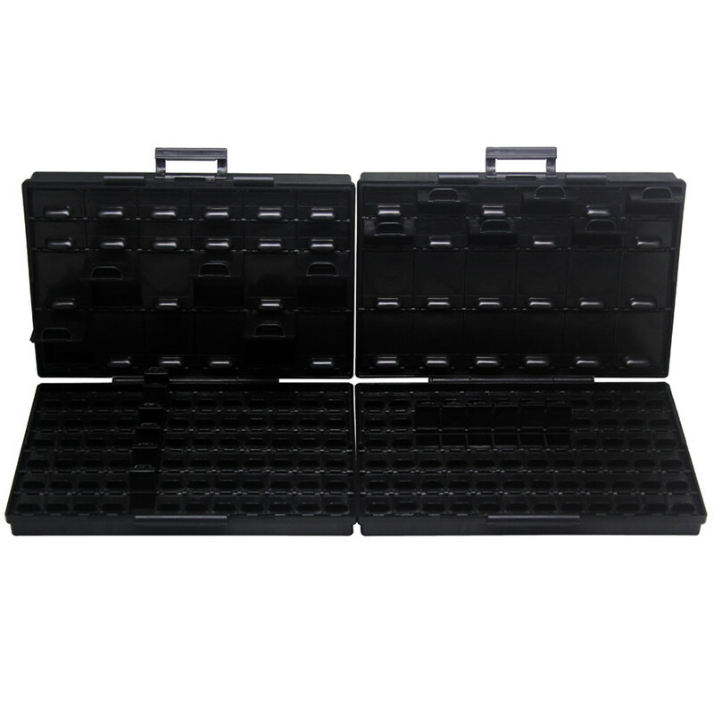 Aidetek 2pcs BOXALL96AS 96 lids anti-static ESD Safe Enclosure Organizer USA