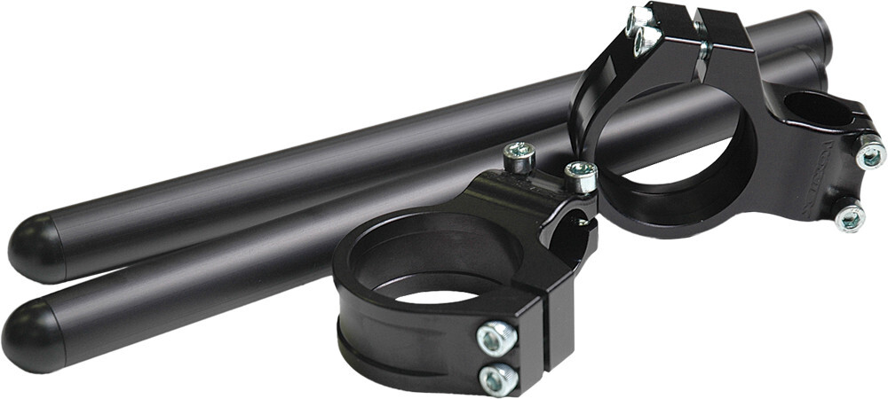 VORTEX 1988-1990 ZX1000 Ninja ZX-10 Kawasaki CLIP-ONS 7 DEGREE 41MM BLK HON/KAW/ VORTEX 1988-1990 ZX1000 Ninja ZX-10 Kawasaki CLIP-ONS 7 DEGREE 41MM BLK HON/KAW/