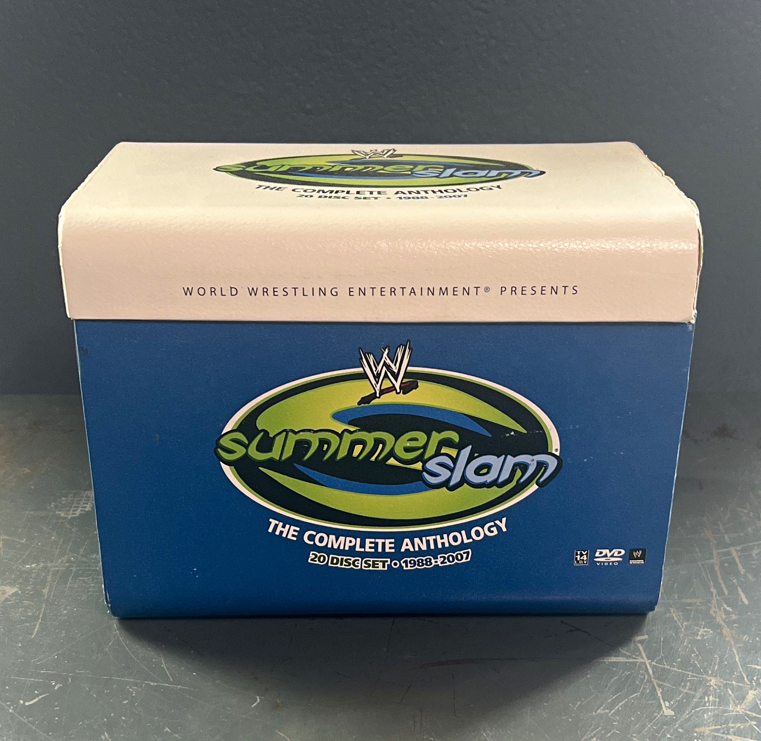 WWE SummerSlam The Complete Anthology 20-Disc DVD Box Set Wrestling