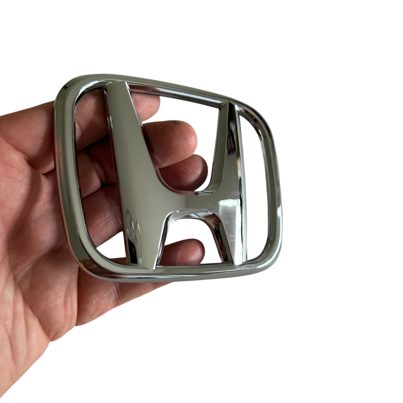 Insignia de Rejilla Frontal Cromo Mate para Honda Civic 2016-2021 Insignia de Rejilla Frontal Cromo Mate para Honda Civic 2016-2021