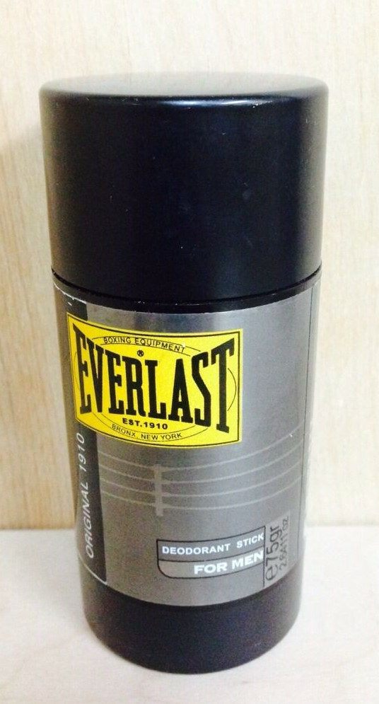Everlast ORIGINAL 1910 Deodorant Stick for MEN 2.6 oz / 75g SLIGHTLY DRY 2 PACK