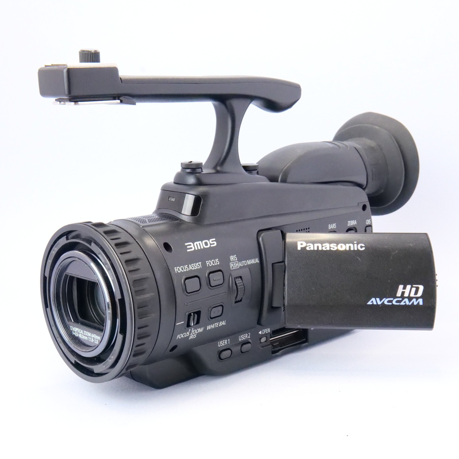 Panasonic AG-HMC40P Camcorder 3MOS HD AVCCAM Video Excellent No Battery READ