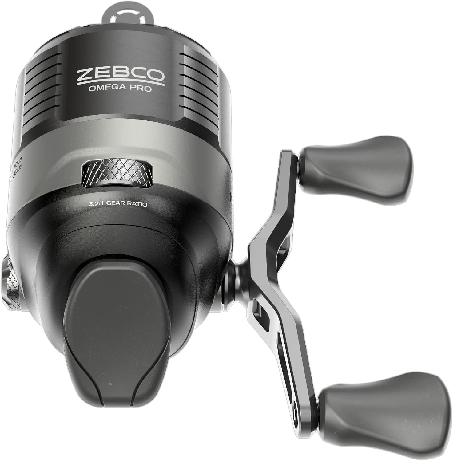 Zebco Omega Pro Spincast Fishing Reel, Pre-Spooled, GlideLine ll Line Retrieval Zebco Omega Pro Spincast Fishing Reel, Pre-Spooled, GlideLine ll Line Retrieval