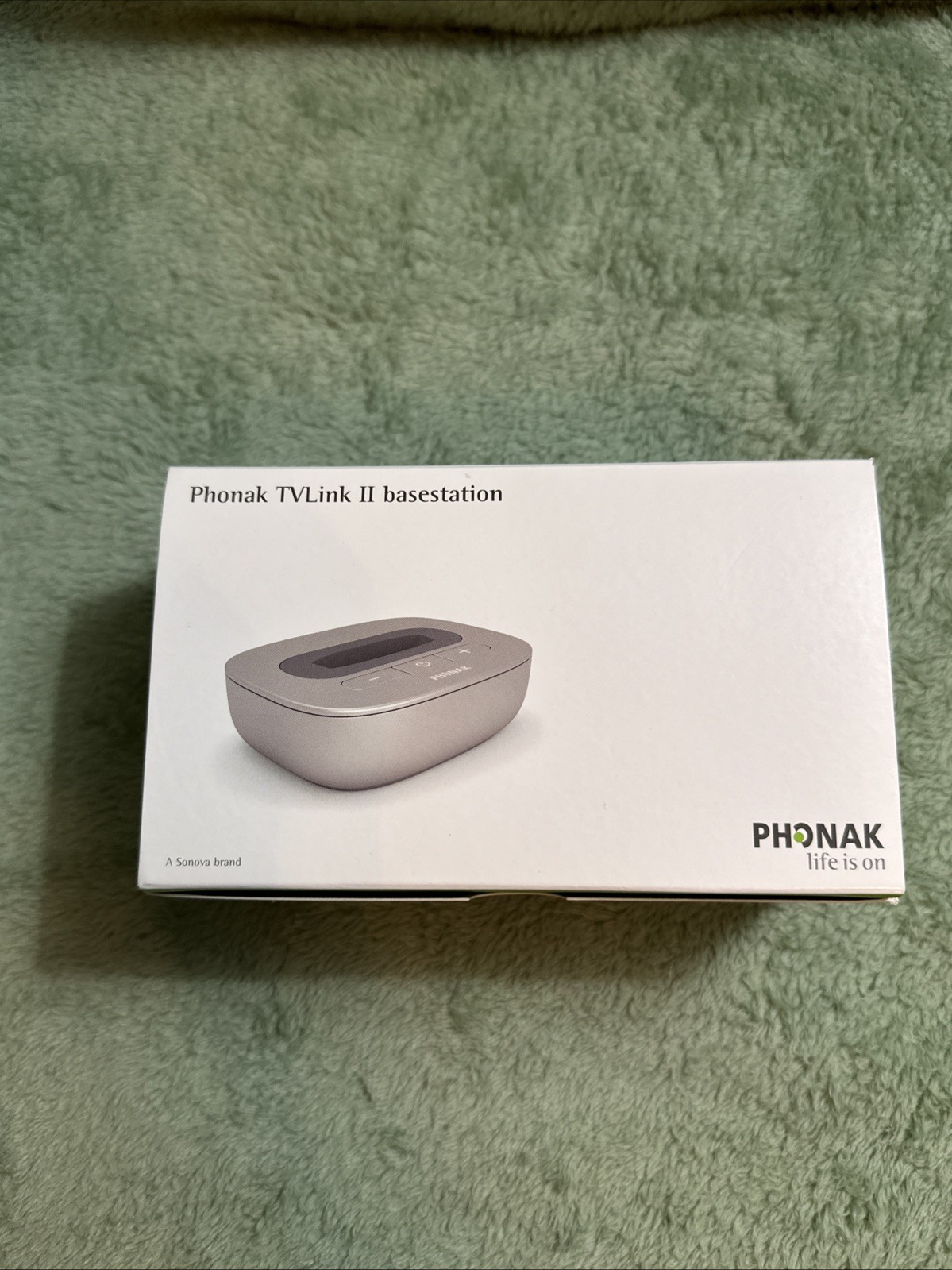 Phonak TVLink II Base Station TV Link II Wireless Connect Hearing Aids To TV Phonak TVLink II Base Station TV Link II Wireless Connect Hearing Aids To TV