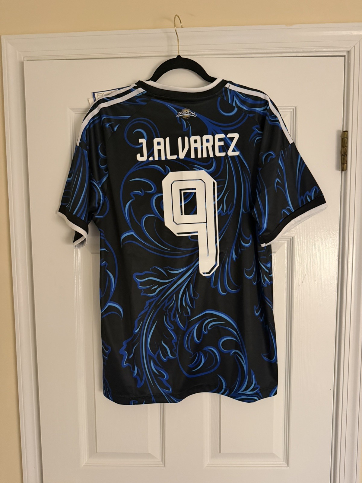Julian Alvarez 2026 World Cup Argentina Away Jersey Julian Alvarez 2026 World Cup Argentina Away Jersey