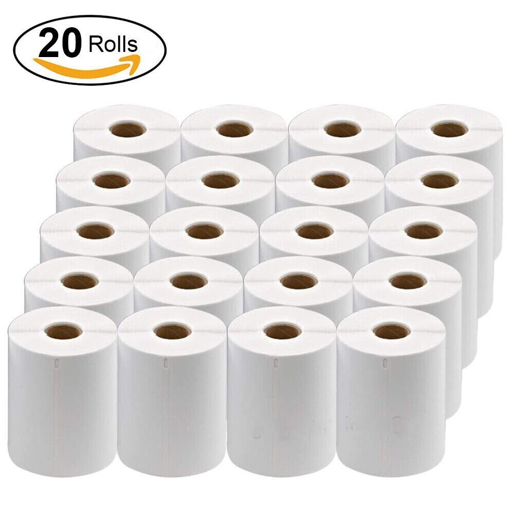 20 Rolls DYMO 4XL Labels Direct Thermal Shipping Labels 4\