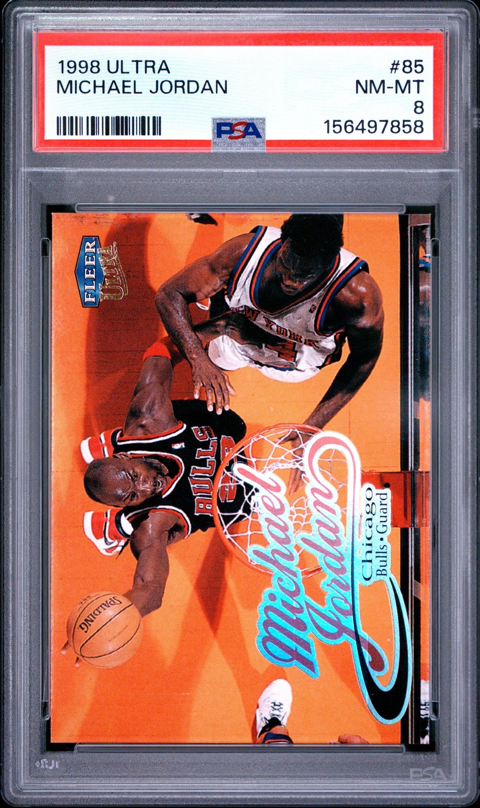 Iconic 1998 Ultra #85 Michael Jordan PSA 8 Iconic 1998 Ultra #85 Michael Jordan PSA 8