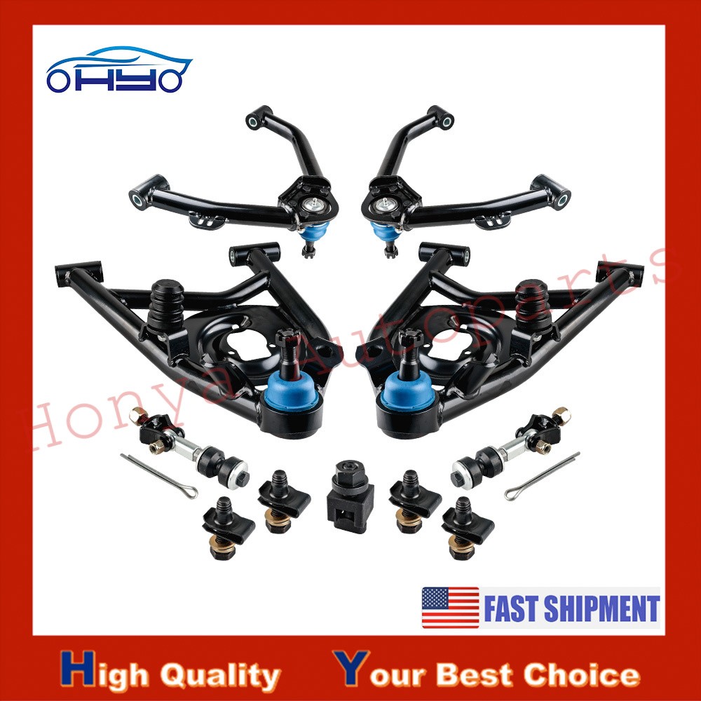 For 1988-1998 Chevrolet C1500 Upper Lower Tubular Control Arms For 1988-1998 Chevrolet C1500 Upper Lower Tubular Control Arms