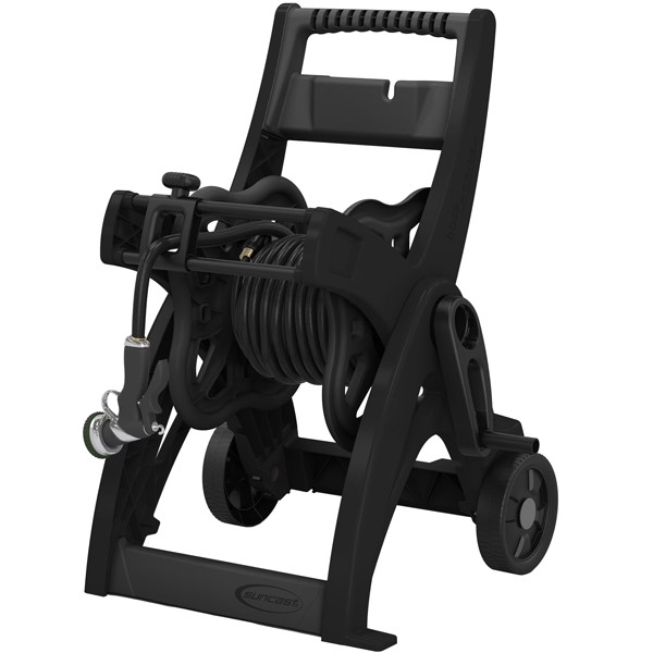 Suncast 175FT Hosemobile Hose Reel Cart Outdoor Garden Water Hose Storage Wheels