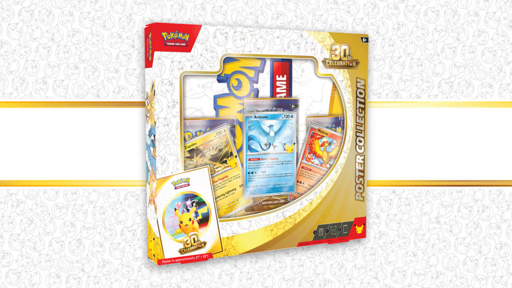 Pokemon 30th Celebration Poster Collection ME5.5 Pokemon TCG PRESALE 9/19 Pokemon 30th Celebration Poster Collection ME5.5 Pokemon TCG PRESALE 9/19