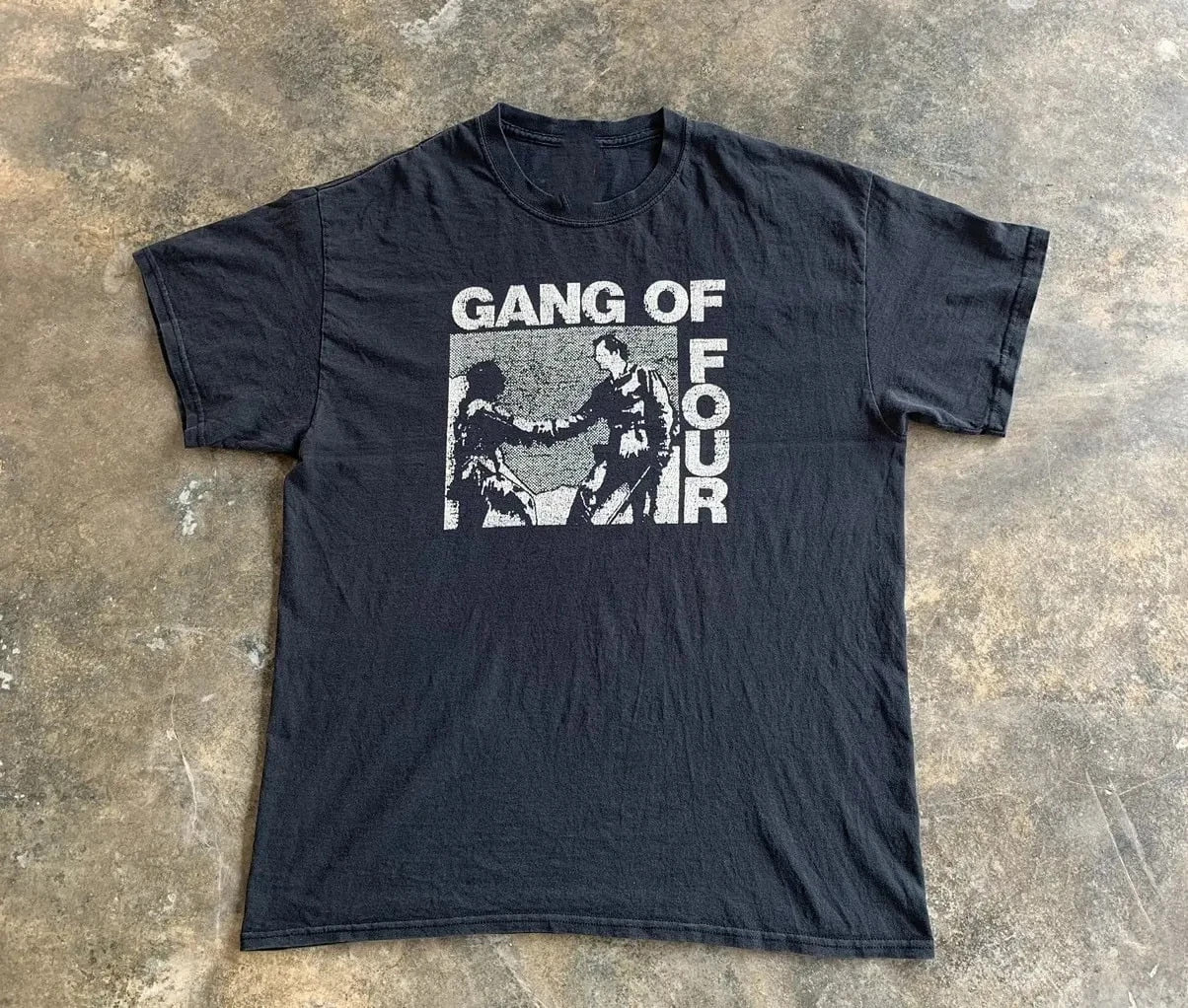 Gang of Four Band Tour Collection S to 5XL T-shirt